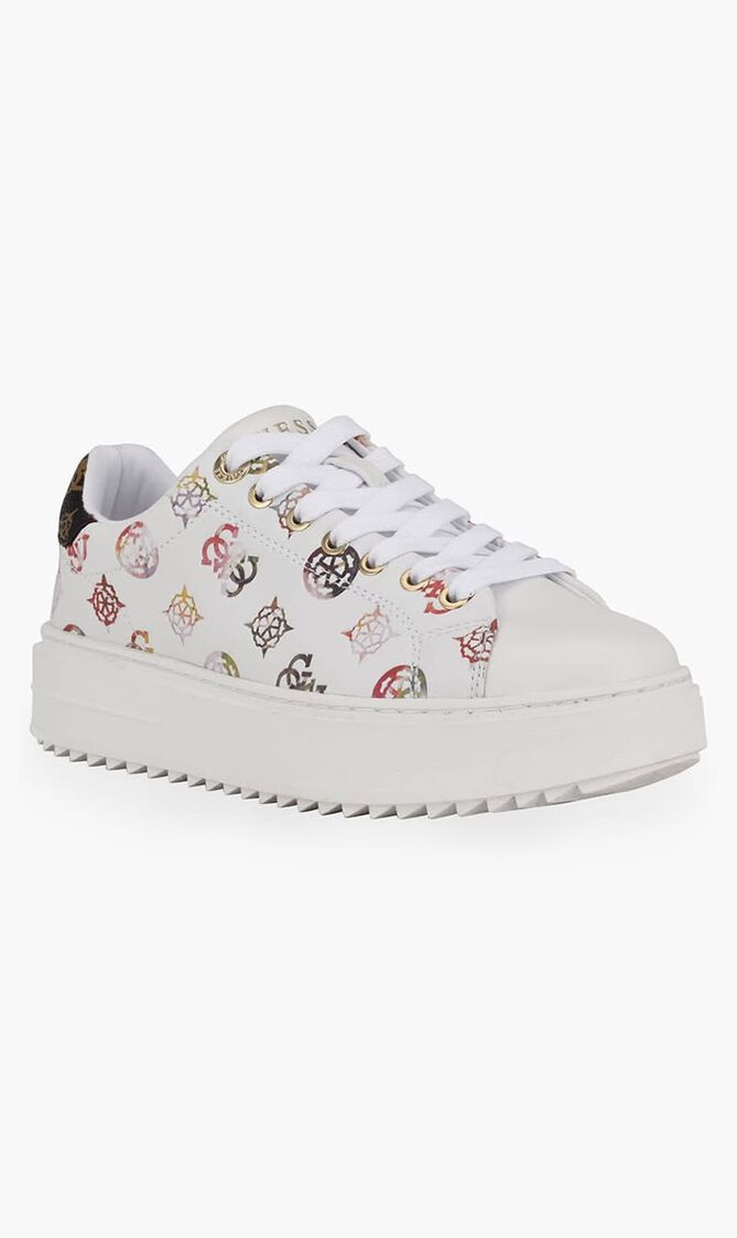 DENESA QUILTED LOGO SNEAKERS