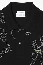 SHORT SLEEVED RIBBED COLLAR SHIRT