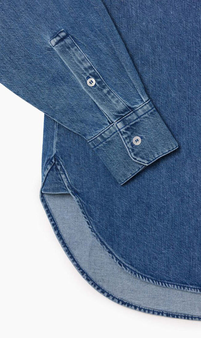 Oversized Denim Shirt