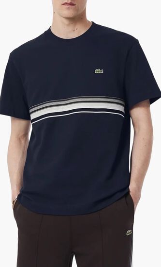 French Made Striped Band T-shirt