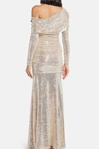 NOVA ONE SHOULDER ANKLE GOWN