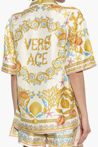INFORMAL SHIRT UNDERWATER BAROCCO FOULARD ON SILK TWILL
