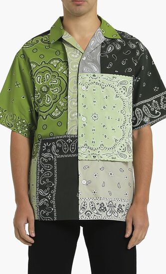 Bandana Patchwork Shirt