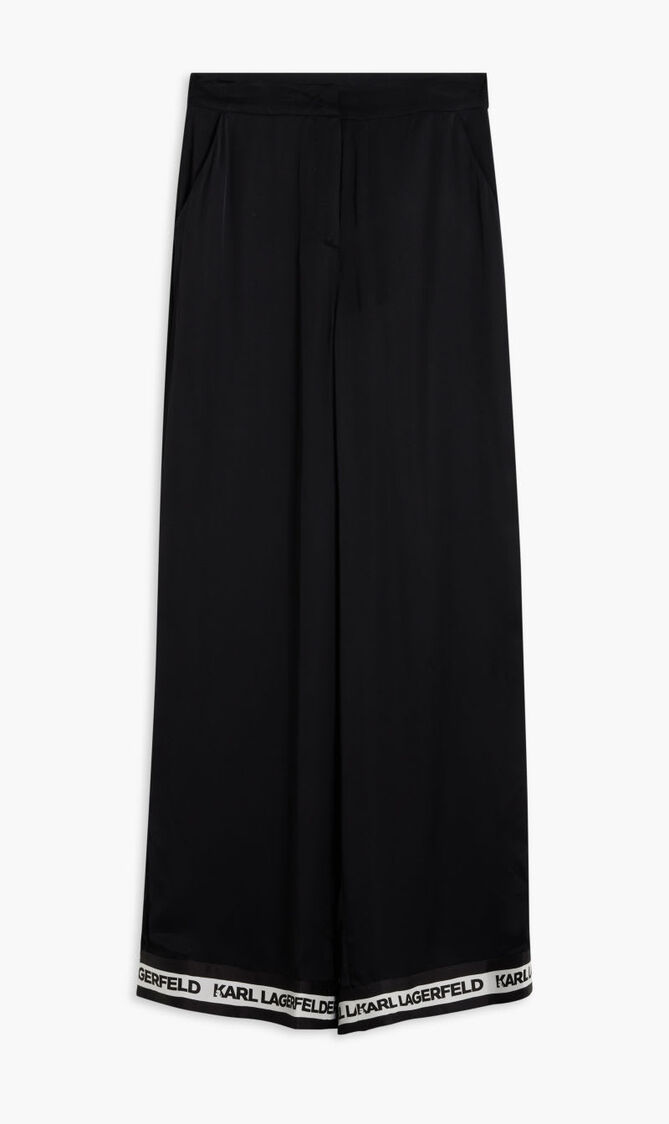 KARL SATIN PANTS