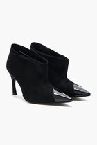 SUEDE POINTED TOE BOOT