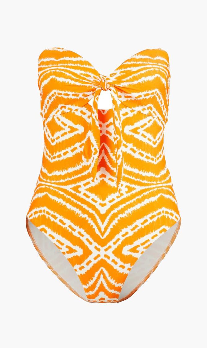 Zanzibar Twist Tie Front One Piece