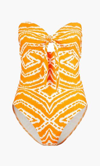 Zanzibar Twist Tie Front One Piece