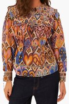 Heart Ikat Blouse