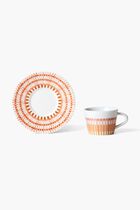 Terra Rosa Espresso Cup and Saucer Set of 2