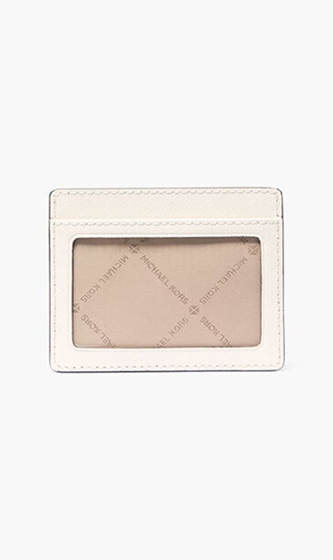 Jet Set Large Saffiano Leather Card Case