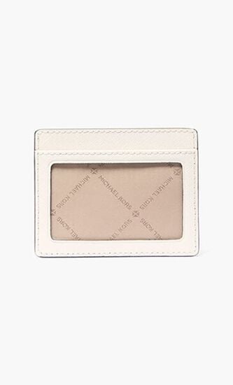 Jet Set Large Saffiano Leather Card Case