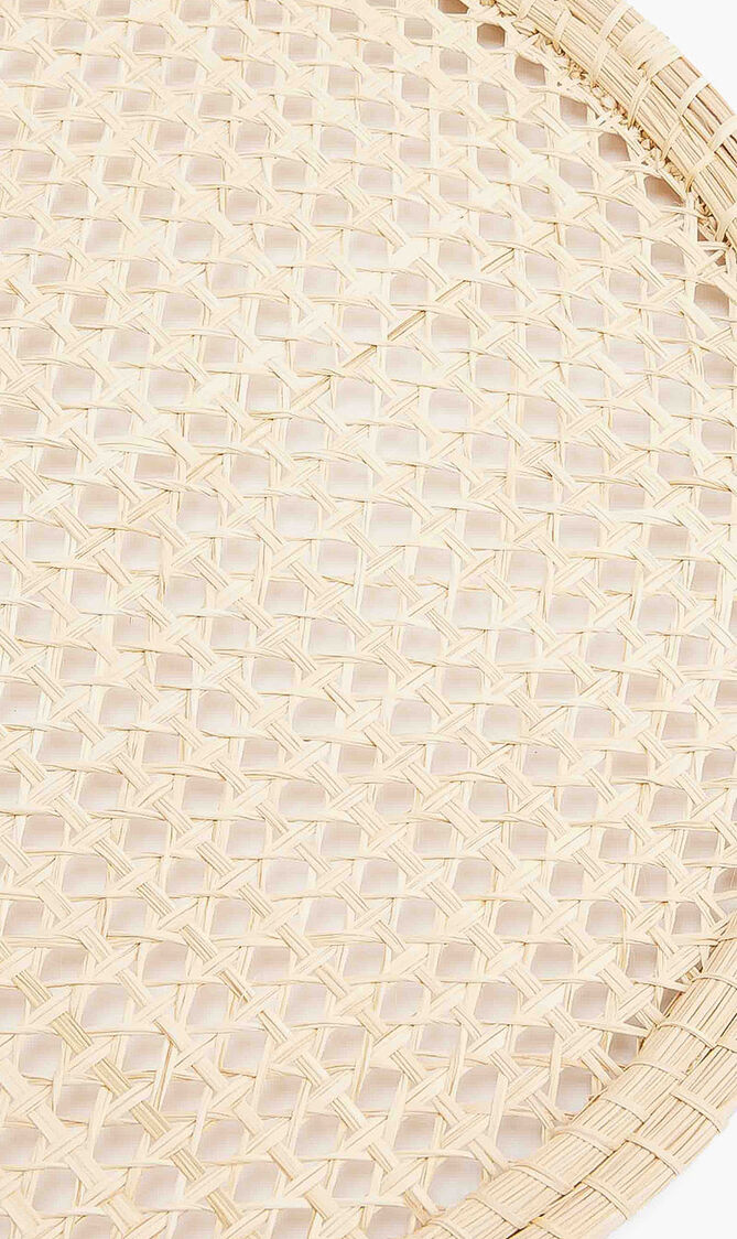 Woven Wicker Circular Table Mat