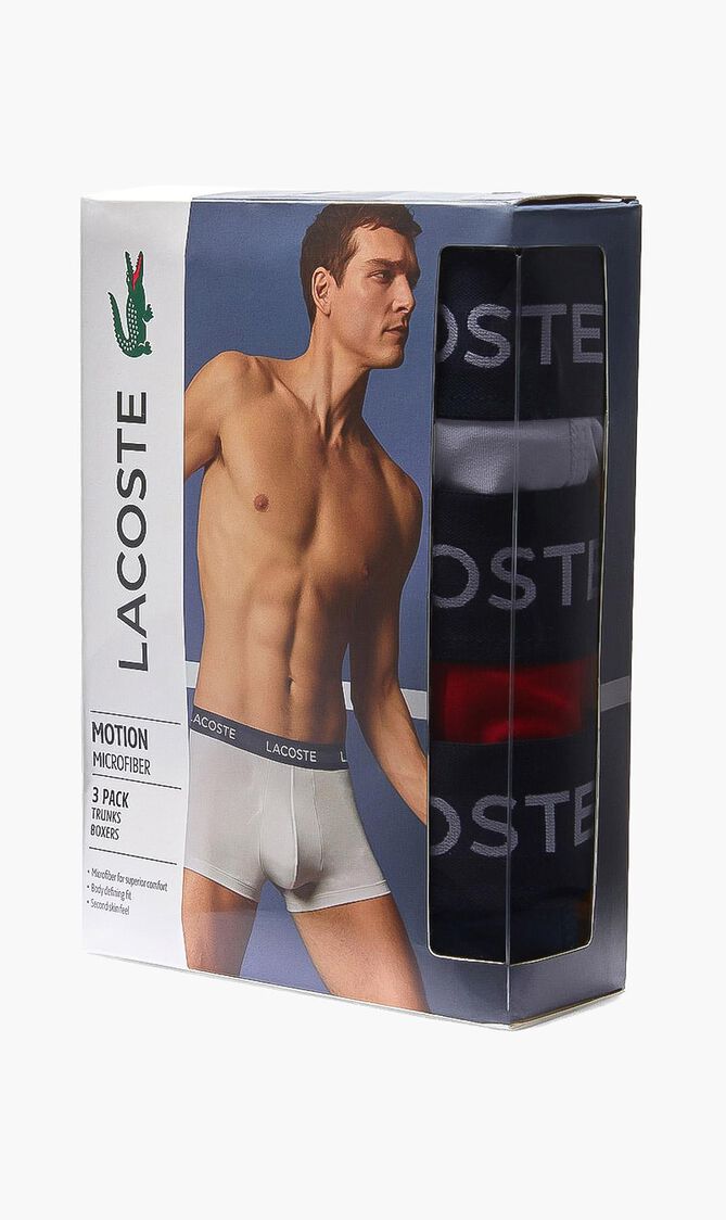 Motion Microfiber Graphic Logo Trunks Pack of 3