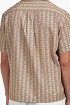 Short Sleeved Monogram Print Shirt