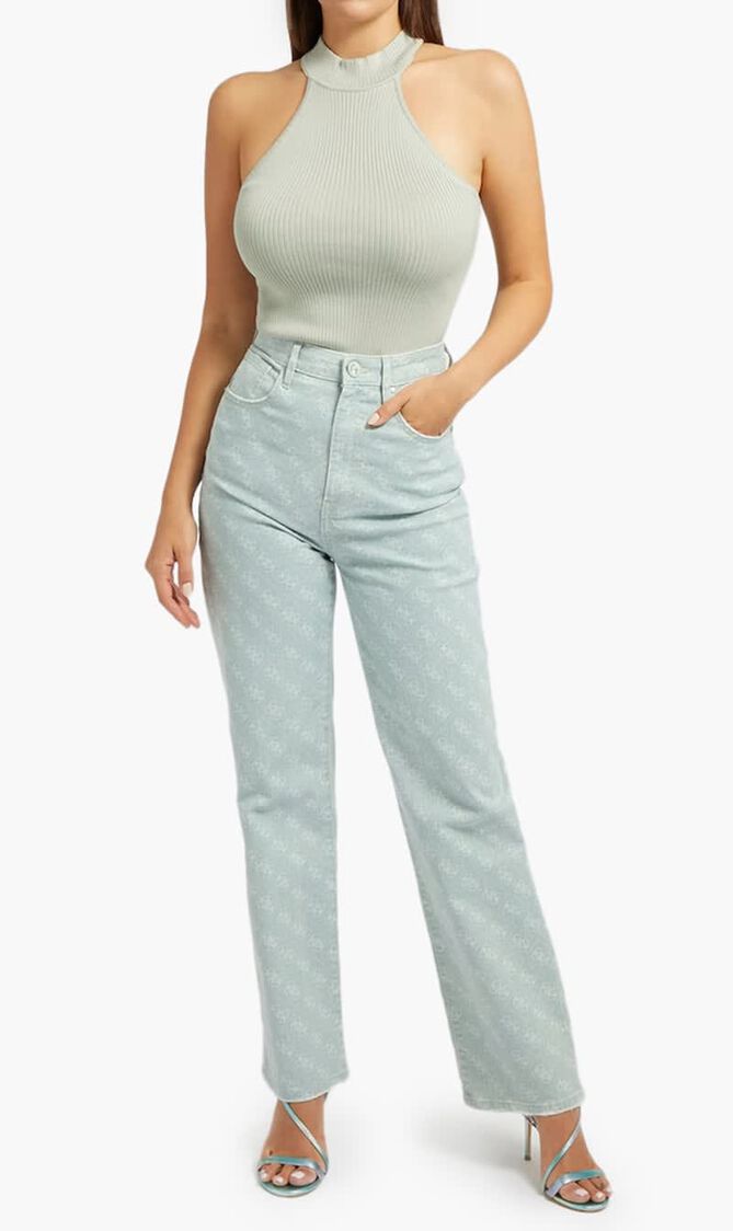 Melrose Logo Print Pant Melrose Logo Print Pant