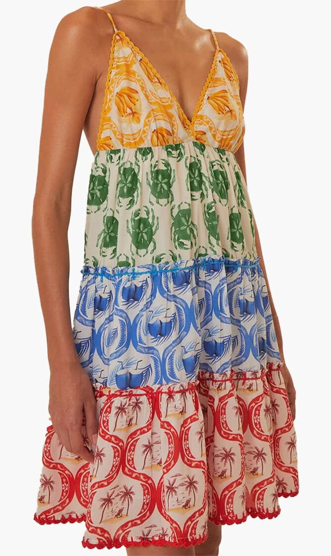 Summer Mix Mini Dress