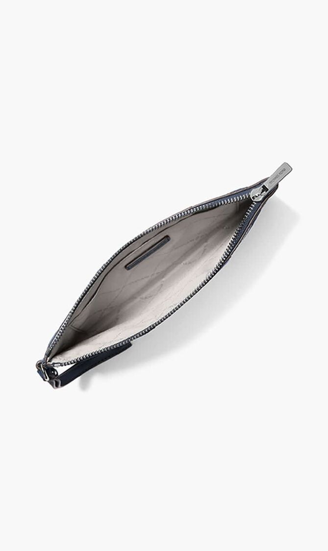 Jet Set Travel Large Patchwork Wristlet