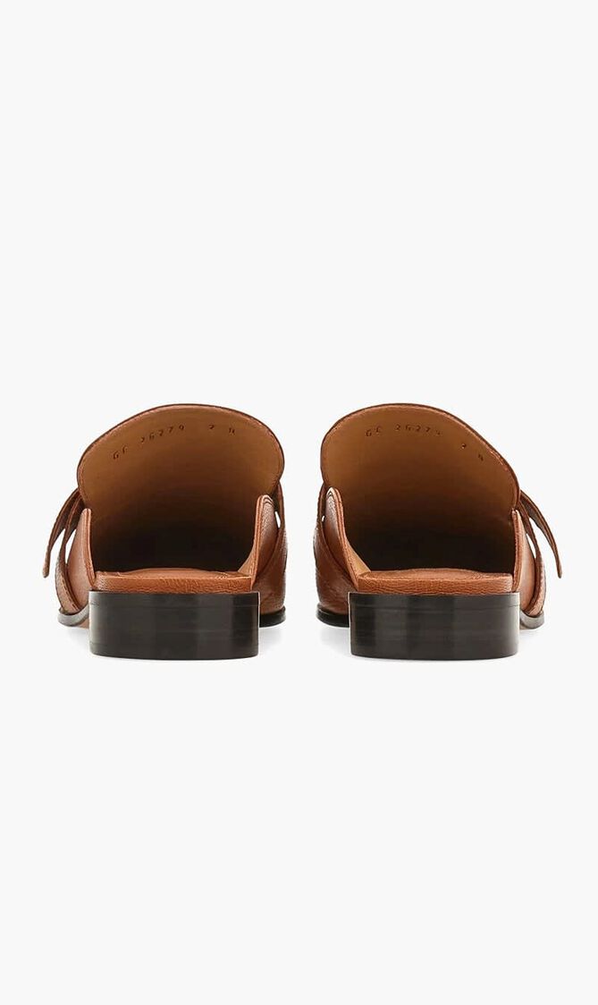 Hug Buckle Loafer Mule