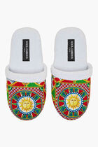 Carretto Cotton Terry Slippers