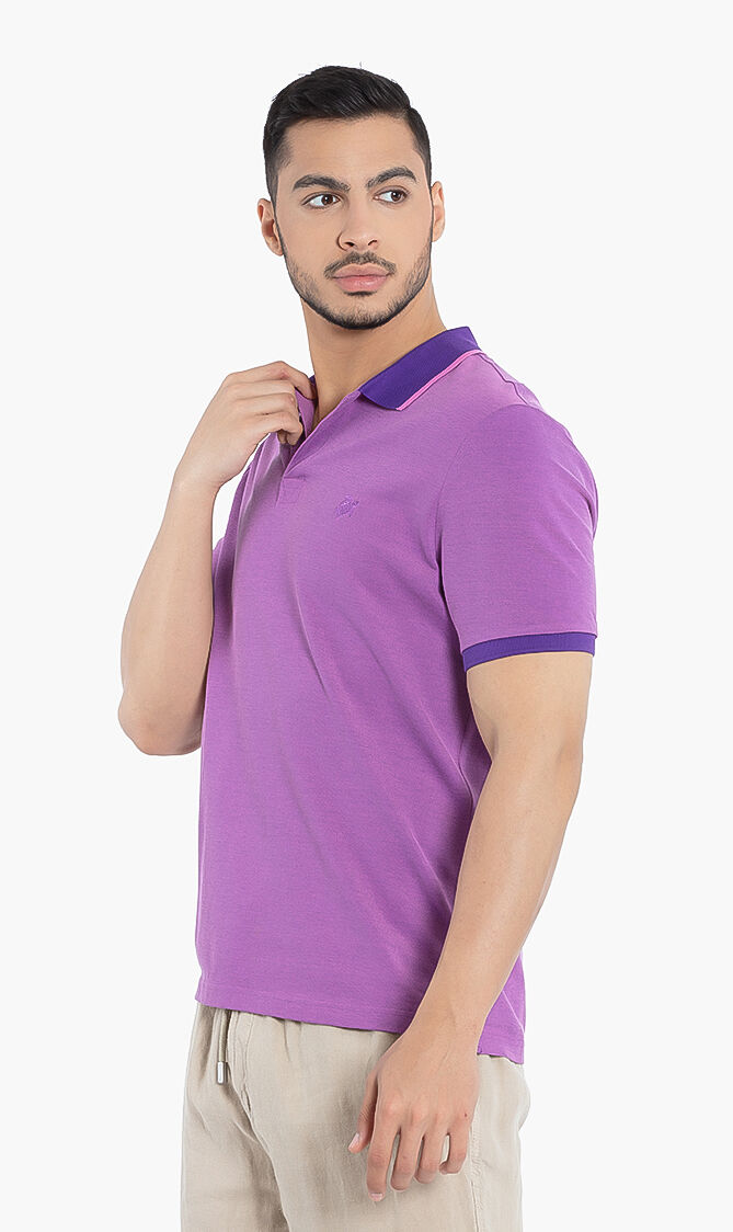 Classic Changing Cotton Pique Polo Shirt