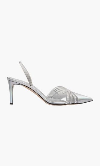 GREY SATIN-NETSILVER SHADE STRASS