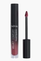 Isadora Velvet Comfort Liquid Lipstick Red Plum