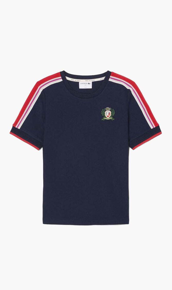 French Made Textured Pique T-shirt