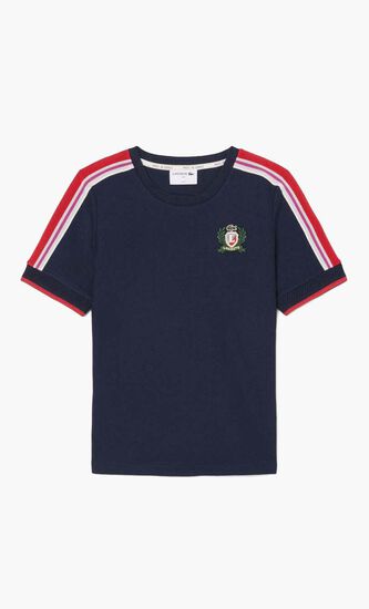 French Made Textured Pique T-shirt