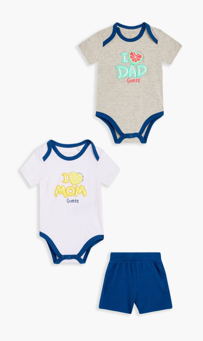 2 Pcs Body Shorts Set