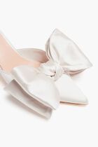 Satin Bow Mule Satin Bow Mule
