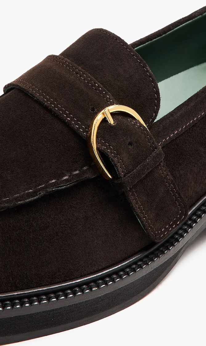 Heeled Townee Monk Loafers