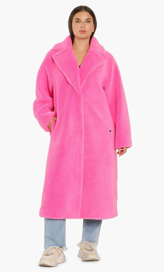 Eco Fur Long Coat