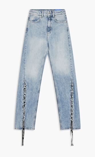 KLJ HR STRAIGHT LACE-UP DENIM