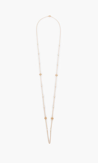 KIRA PEARL DELICATE LONG NECKLACE