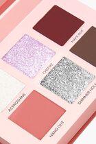 CHIARA FERRAGNI PLATINUM EDITION EYESHADOW KIT 6 COLORS