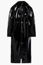 PATENT TRENCH COAT
