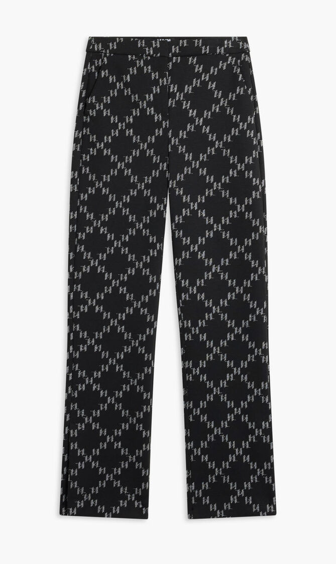 JACQUARD PUNTO PANTS