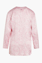 BLOUSE FABRIC DOUBLE SILK SATIN PRINT BAROCCO ALLOVER