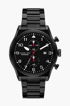 Oversized Panorama Black Tone Watch