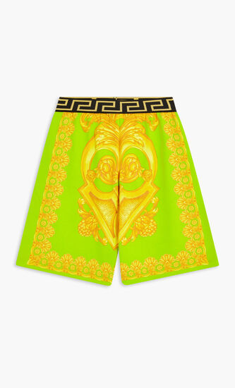 JB SHORTS JERSEY AO LIME BAROCCO