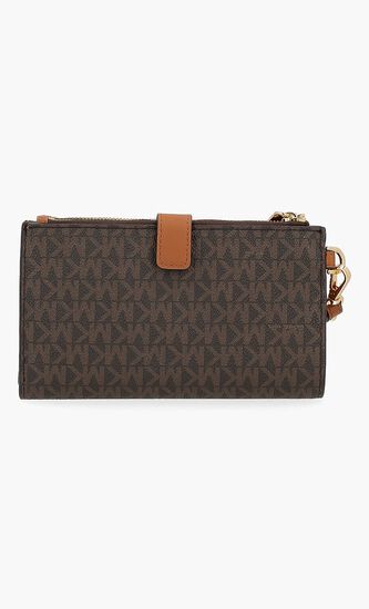 Monogram Print Wallet