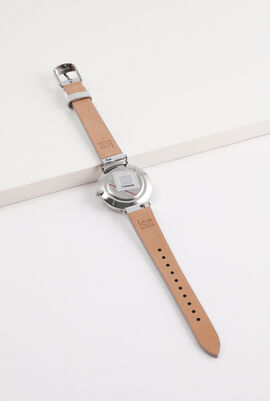 City Sparkling XS Leather Metal Analog Watch