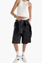 GEODE MANIFEST SNEAKER BLACK WHITE LEATHER