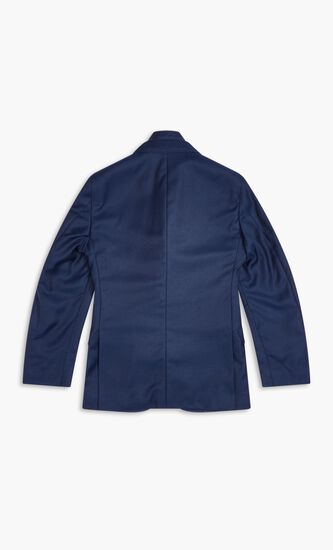 NAVY ZIP OUT BLAZER