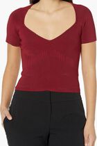 Rib Sweater Top