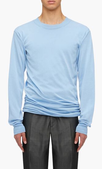 Layered Crew Neck Sweater