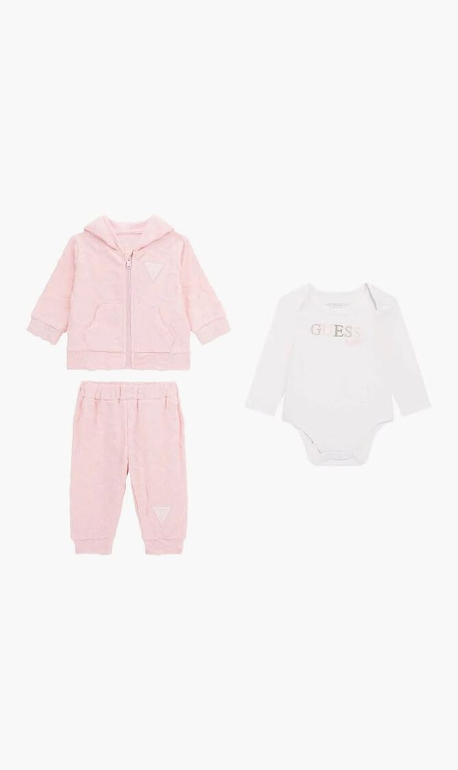 Set Hood Ls Top+Ls Body+Pants