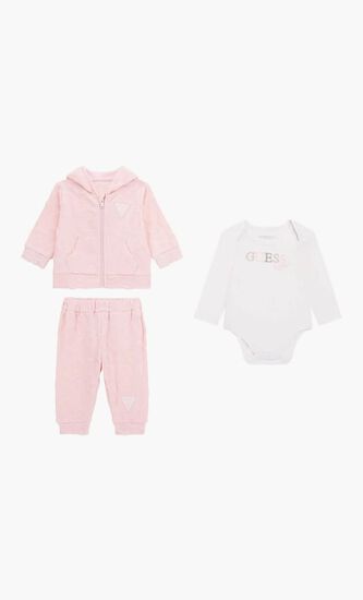 Set Hood Ls Top+Ls Body+Pants