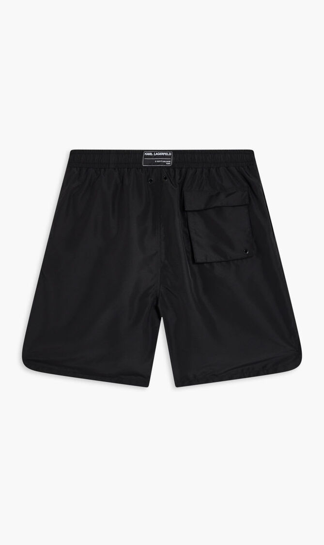 KARL LOGO LONG BOARDSHORTS