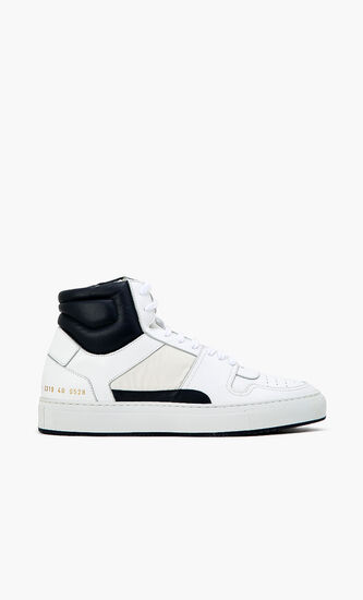 Paneled High-top Sneakers